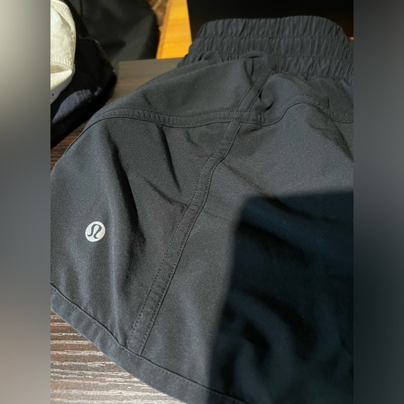 Lululemon black running shorts. - Picture 4 of 6